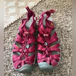 Raspberry Keen Shoes